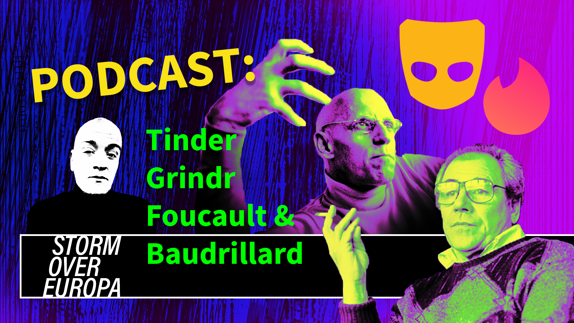 Podcast: Tinder, Grind, Foucault og Baudrillard